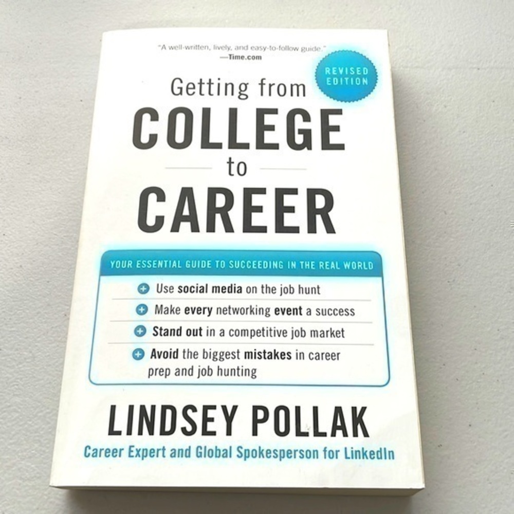 Getting From College to Career by Lindsay Pollack ~ Career Guide Book